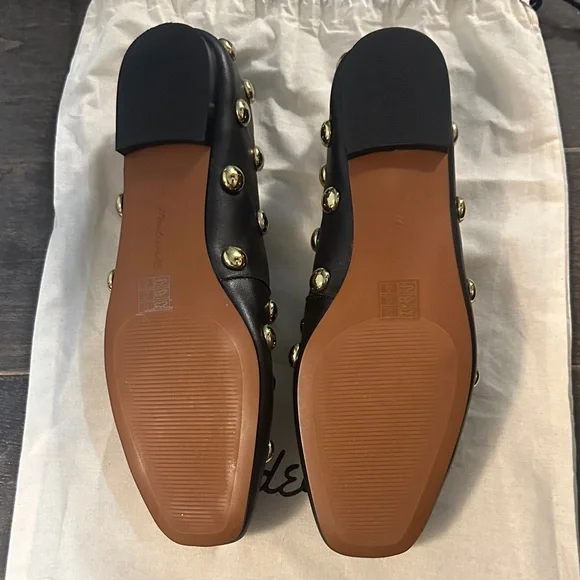 Madewell Black Studded Women's Shoes - Picture 2 of 4
